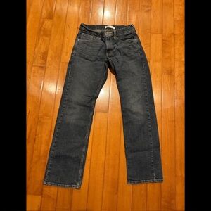 Levi's Men's Dark Blue Straight signature Jeans size 29x32